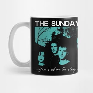 The Sundays - Here's where the story ends vintage Mug